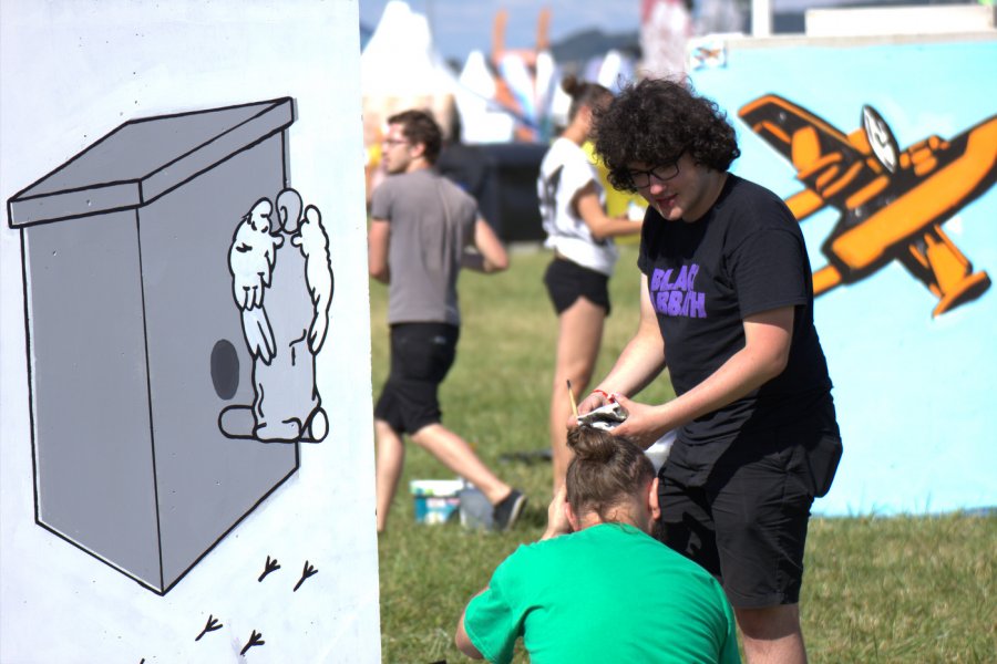 Na Pohode 2018 bude mať vizuálne umenie rekordné zastúpenie | Autor: Róbert Jakubička | Zdroj: Ahudba.sk Na Pohode 2018 bude mať vizuálne umenie rekordné zastúpenie