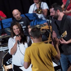 Na festivale Pohoda si kapela Korben Dallas prizvala na pódium Anetu Langerovú