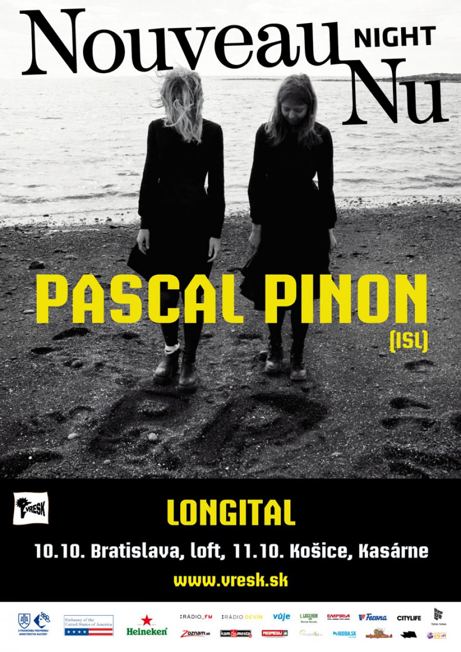 Predskokanom islandských dvojičiek Pascal Pinon bude v Bratislave duo Longital