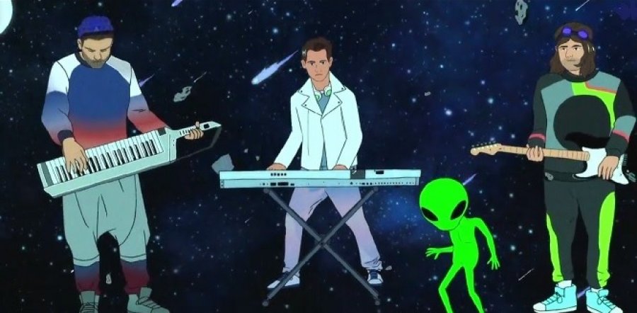 Klaxons predstavili intergalaktické video ku skladbe 'Show Me A Miracle' Klaxons predstavili intergalaktické video ku skladbe 'Show Me A Miracle'