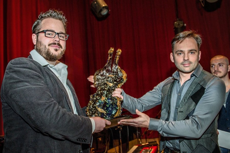 Víťazom ceny Esprit 2013 sa stal album kvarteta Lukáša Oravca | Autor: Rudolf Baranovič | Zdroj: jazz.sk Víťazom ceny Esprit 2013 sa stal album kvarteta Lukáša Oravca