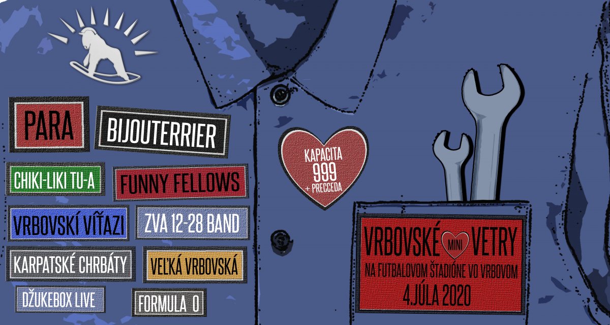 Prvým letným festivalom po korona-kríze budú Vŕbovské vetry 2020